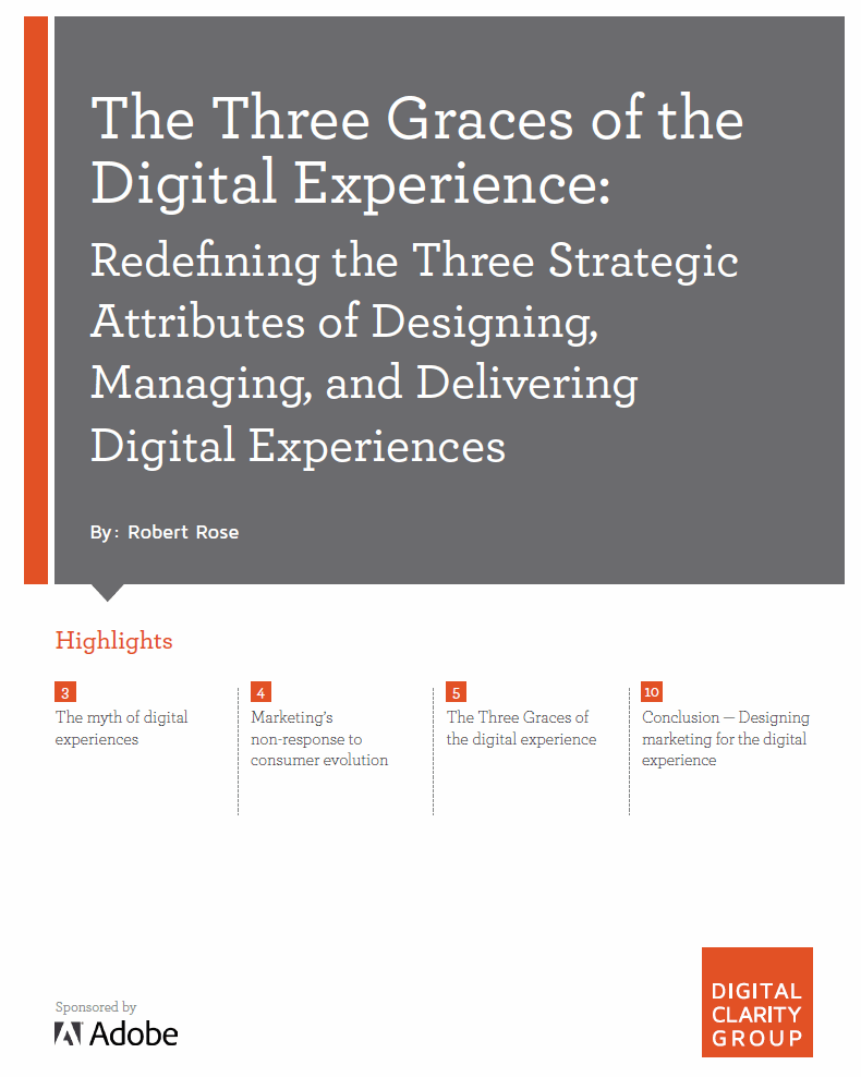 Three Graces of Digital Experience