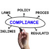 Compliance Diagram Means Obeying Rules And Guidelines